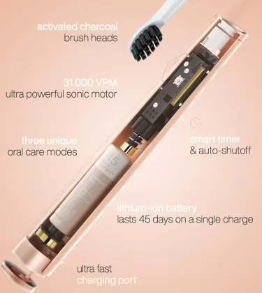 AquaSonic Pulse Sonic Electric Toothbrush