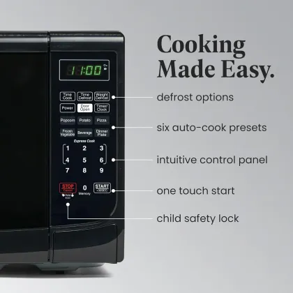 Farberware FM007ABTBKA 0.7 cu ft Countertop Microwave Oven